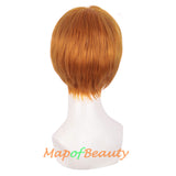 Short Curly Men Cosplay Wigs Women Colored Handsome Natural Hair