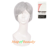 Short Curly Men Cosplay Wigs Women Colored Handsome Natural Hair