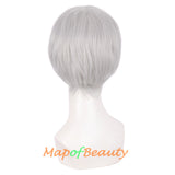 Short Curly Men Cosplay Wigs Women Colored Handsome Natural Hair