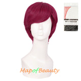 Short Curly Men Cosplay Wigs Women Colored Handsome Natural Hair