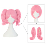 Anime Sweet Lovely Heat Resistant Three Piece Wig Short Cosplay Wigs