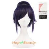 Anime Lovely Handsome Short Curly Clip On Ponytails Cosplay Wig Costume Party Wigs