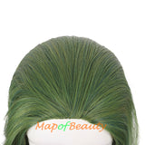 Halloween Joker Green Natural Small Volume Cosplay Costume Party Curly Wigs