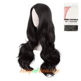 Cosplay Long Wavy Curly Wigs Synthetic Fiber Side Part Anime Fashion Party Hair