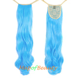 Fluffy Cute Big Wave Roll Synthetic Curly Strap Type Ponytail