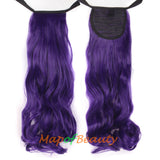 Fluffy Cute Big Wave Roll Synthetic Curly Strap Type Ponytail