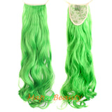 Fluffy Cute Big Wave Roll Synthetic Curly Strap Type Ponytail