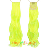 Fluffy Cute Big Wave Roll Synthetic Curly Strap Type Ponytail