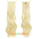 Fluffy Cute Big Wave Roll Synthetic Curly Strap Type Ponytail