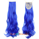 Fluffy Cute Big Wave Roll Synthetic Curly Strap Type Ponytail