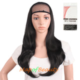 28 Inch Long Curly Charming Large Waves Roll Half Wigs