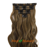 Chestnut Brown Mixed With Dark Blonde