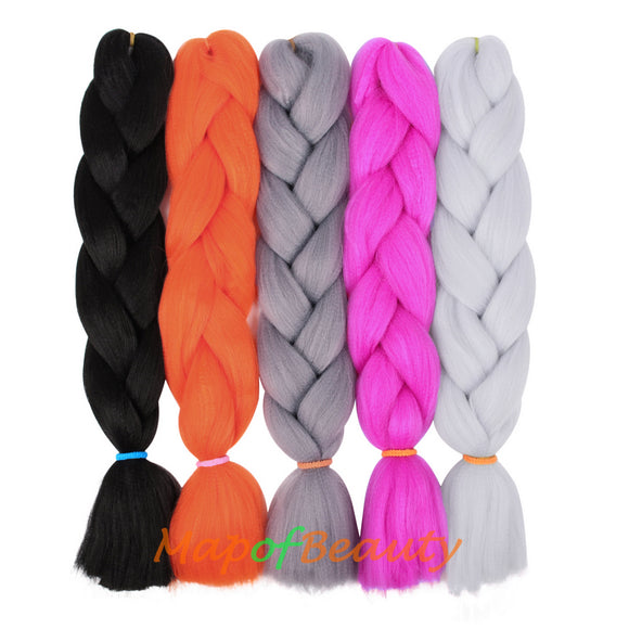 Fashion Jumbo Braid Weaving Wig Synthetic Braiding Hair Extensions