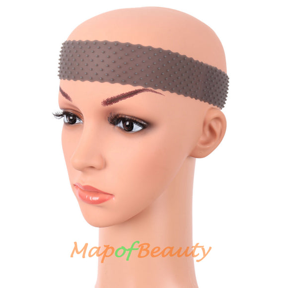 Non-slip Silicone Wig Grip Band Adjustable Headband Hold Wigs Sports Yoga