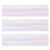 3 Pack Yoga Headbands Stretchy Cotton Head Band Hairwarp Sports Running Exercise Gym