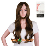 Natural supple High Quality Synthetic Long Wave Curly Wigs