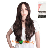 Natural supple High Quality Synthetic Long Wave Curly Wigs