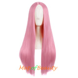 Long Straight Cosplay Wigs For Women Heat Resistant Natural Hair Synthetic Wig