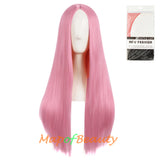 Long Straight Cosplay Wigs For Women Heat Resistant Natural Hair Synthetic Wig