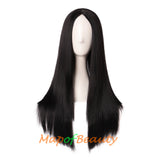 Long Straight Cosplay Wigs For Women Heat Resistant Natural Hair Synthetic Wig