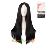 Long Straight Cosplay Wigs For Women Heat Resistant Natural Hair Synthetic Wig