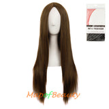 Long Straight Cosplay Wigs For Women Heat Resistant Natural Hair Synthetic Wig