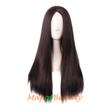 Long Straight Cosplay Wigs For Women Heat Resistant Natural Hair Synthetic Wig