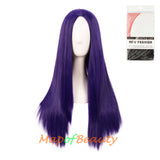 Long Straight Cosplay Wigs For Women Heat Resistant Natural Hair Synthetic Wig