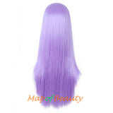 Long Straight Cosplay Wigs For Women Heat Resistant Natural Hair Synthetic Wig