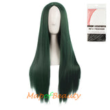 Long Straight Cosplay Wigs For Women Heat Resistant Natural Hair Synthetic Wig