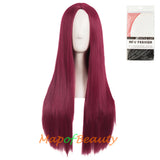 Long Straight Cosplay Wigs For Women Heat Resistant Natural Hair Synthetic Wig