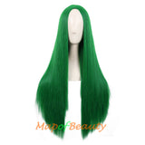 Long Straight Cosplay Wigs For Women Heat Resistant Natural Hair Synthetic Wig