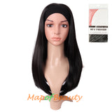 Long Natural Curly Wigs Synthetic Heat Resistant Headband Wig Daily Use