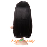 Long Natural Curly Wigs Synthetic Heat Resistant Headband Wig Daily Use