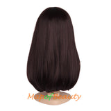 Flat Bangs Long Bent Tail Wigs Synthetic Wigs Ordinary Wigs For Women