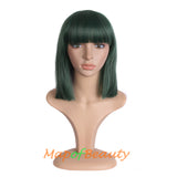 Mixed Green wigs