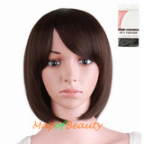 Side Bangs Short Wigs High-temperature Fiber BOB Anime Cosplay Wigs