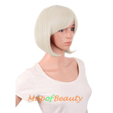 Side Bangs Short Wigs High-temperature Fiber BOB Anime Cosplay Wigs