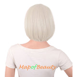 Side Bangs Short Wigs High-temperature Fiber BOB Anime Cosplay Wigs