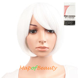 Side Bangs Short Wigs High-temperature Fiber BOB Anime Cosplay Wigs