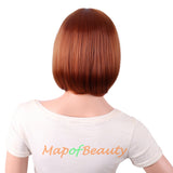 Side Bangs Short Wigs High-temperature Fiber BOB Anime Cosplay Wigs